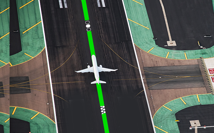 Airport Runway our NDC Approach